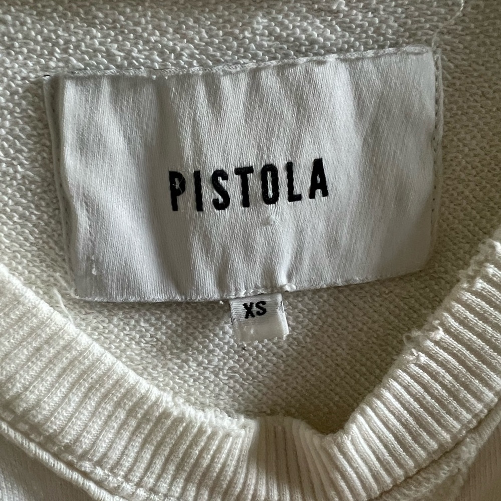 Pistola Quinn French Terry Dress in Wish Bone EUC XS - Picture 7 of 7